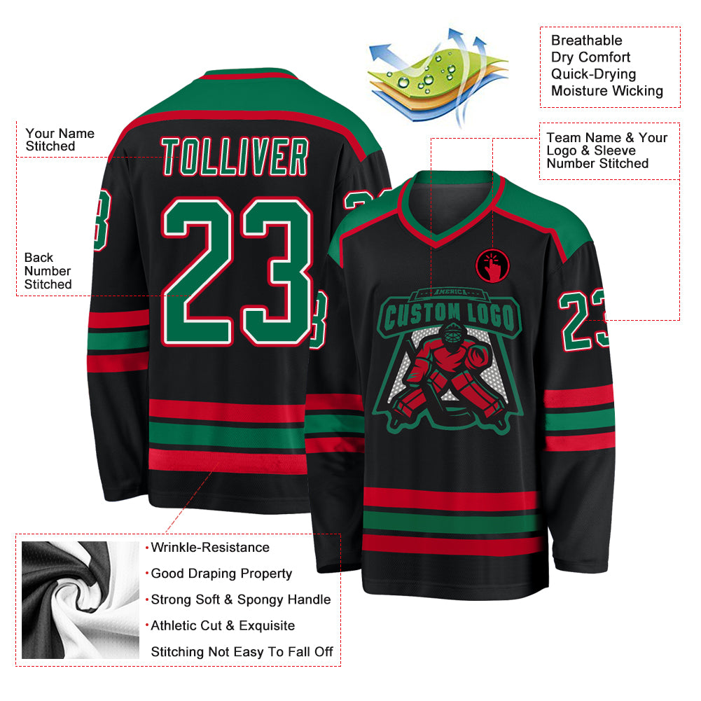 Custom Hockey Jerseys: Numbering, Lettering, & Logo Materials – Discount  Hockey