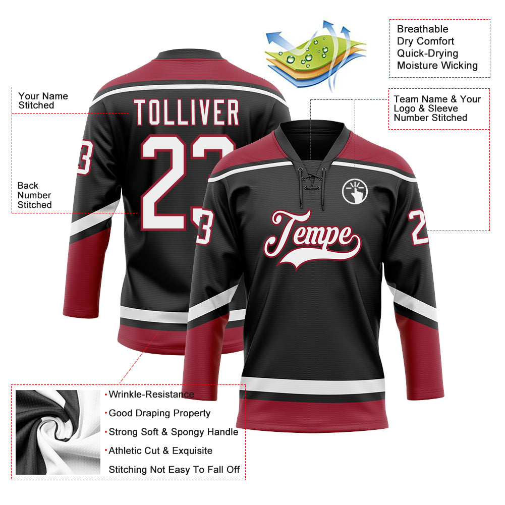 Custom Hockey Jerseys: Numbering, Lettering, & Logo Materials – Discount  Hockey