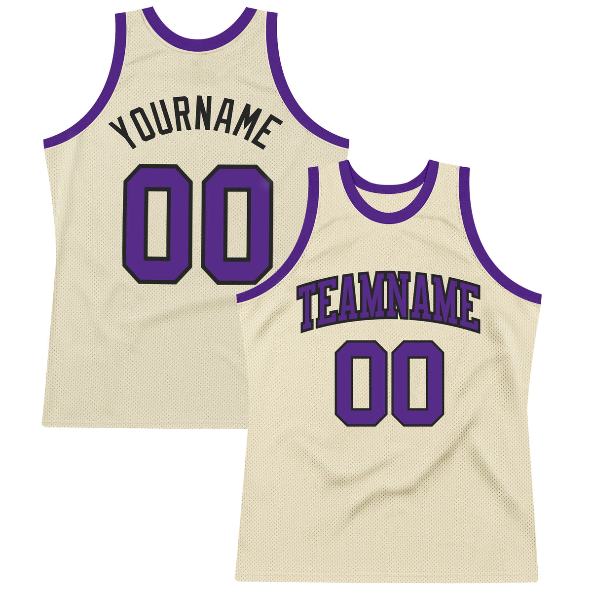 Custom Purple Purple-Gold Authentic Throwback Basketball Jersey Discount