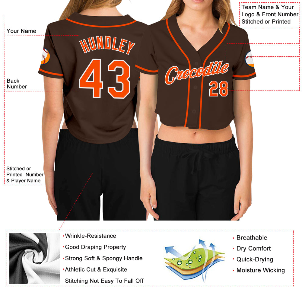 Custom Baseball Crew Neck Jersey