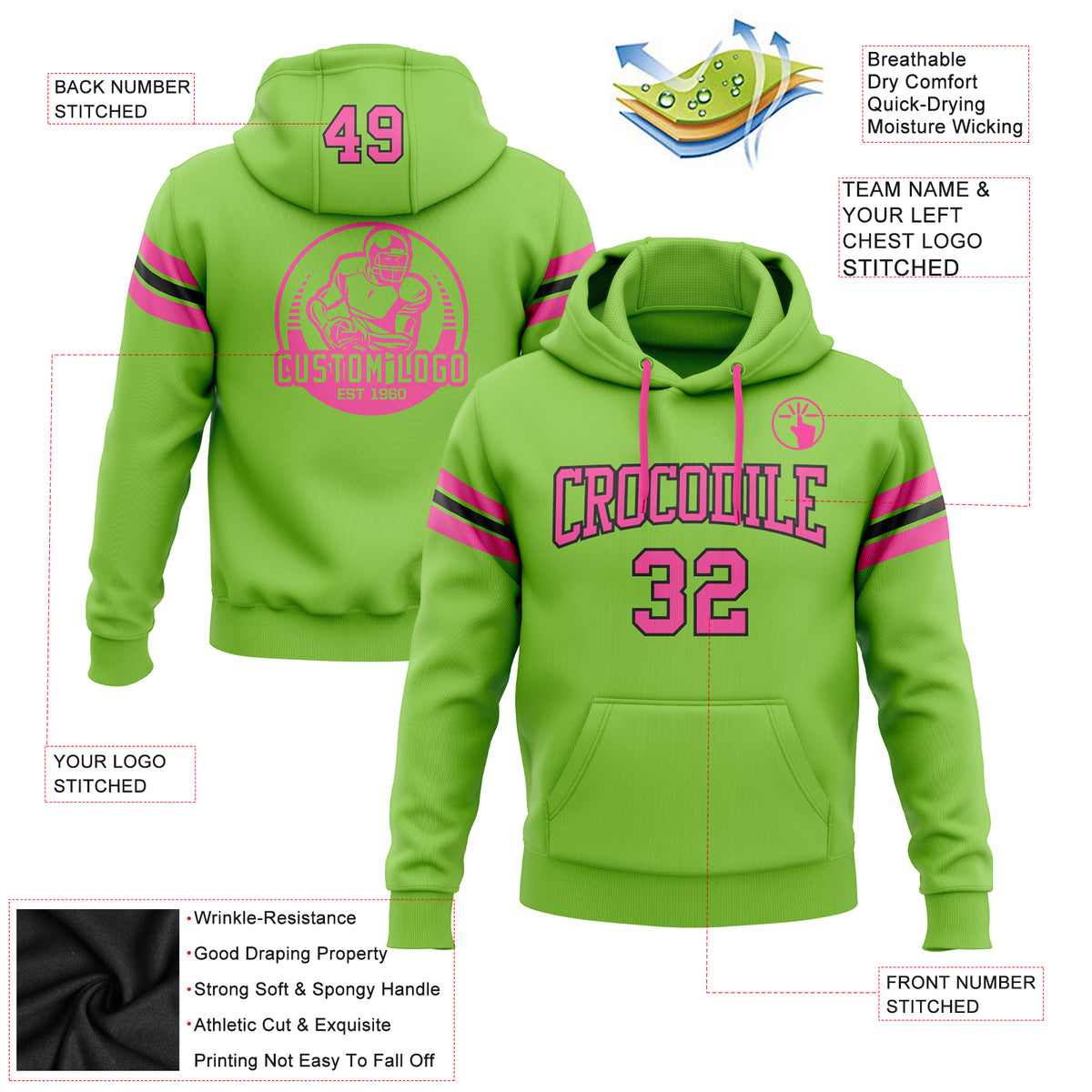 Shop 49ers Green Hoodie