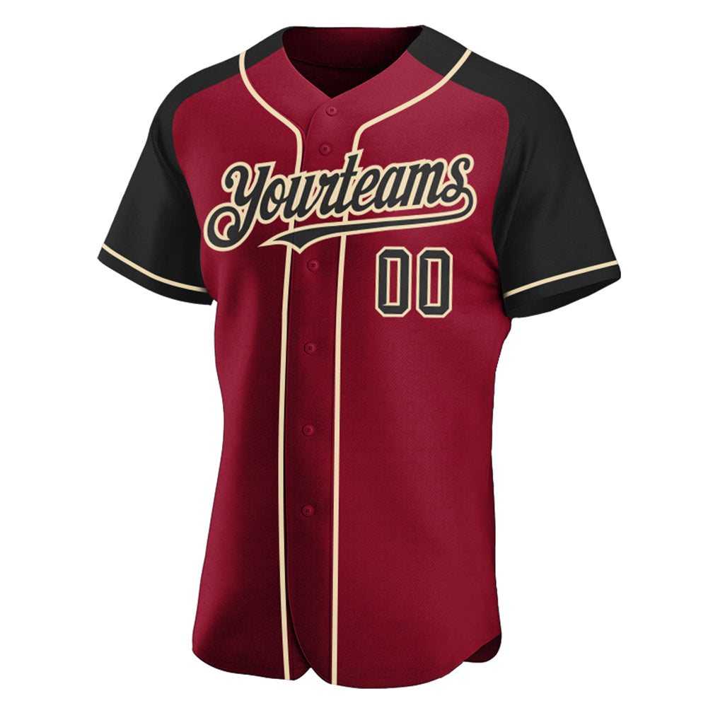 Arizona Diamondbacks Custom Name Number Black Gold Baseball Jersey