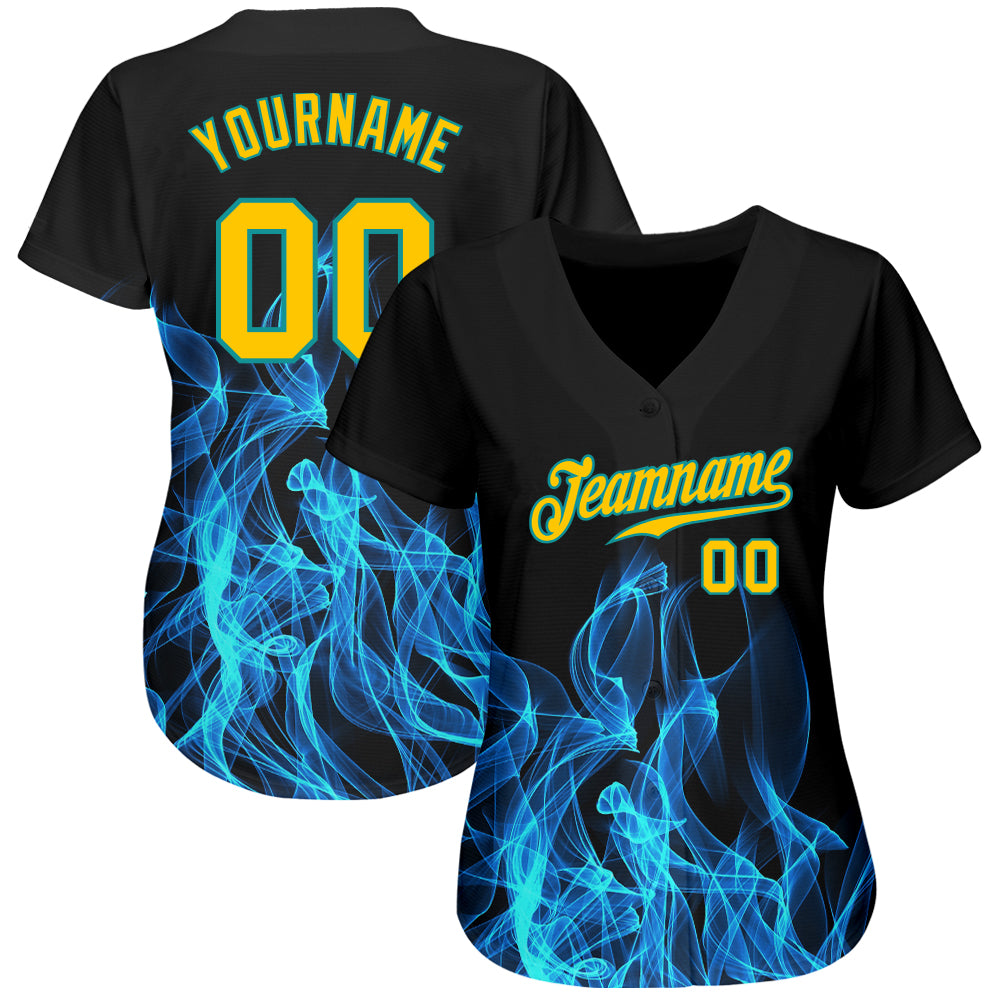 Athlete Flame Custom Baseball Jersey