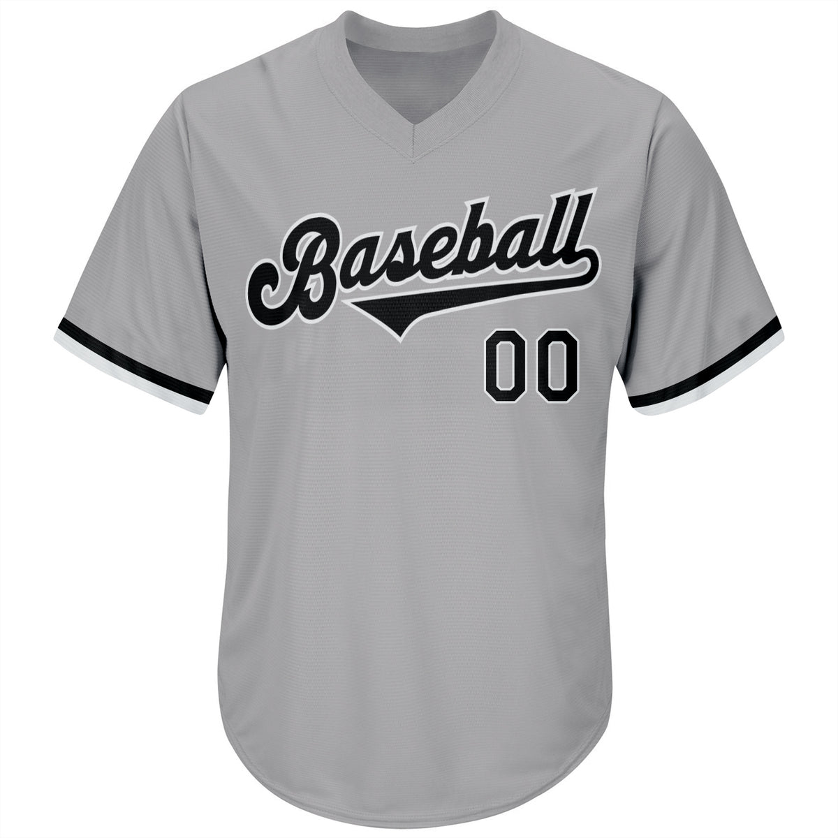 Custom Team White Baseball Authentic Black Throwback Jersey Shirt Pink