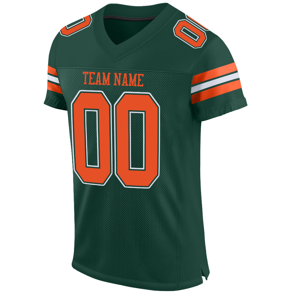 Mesh Football Jersey, Forest Peak Green