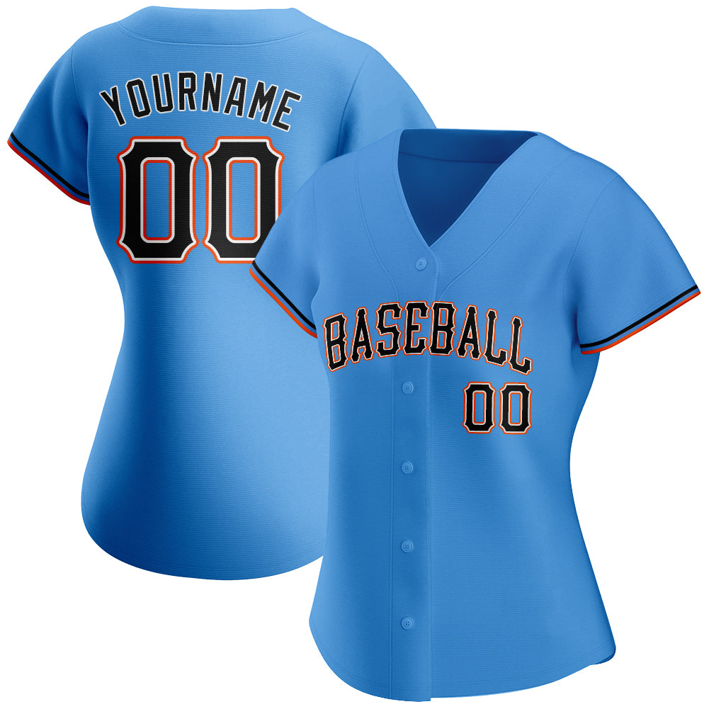 Blue and orange baseball jersey best sale