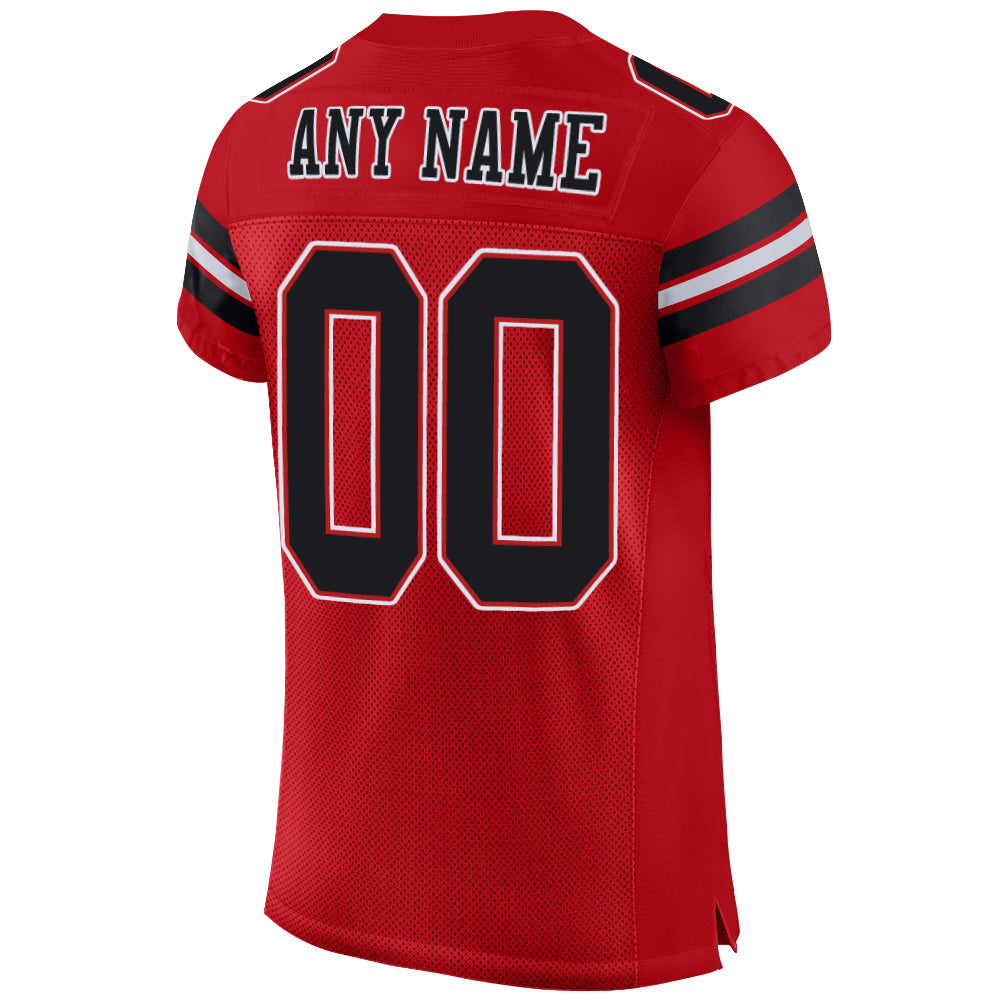 red and black 49ers jersey