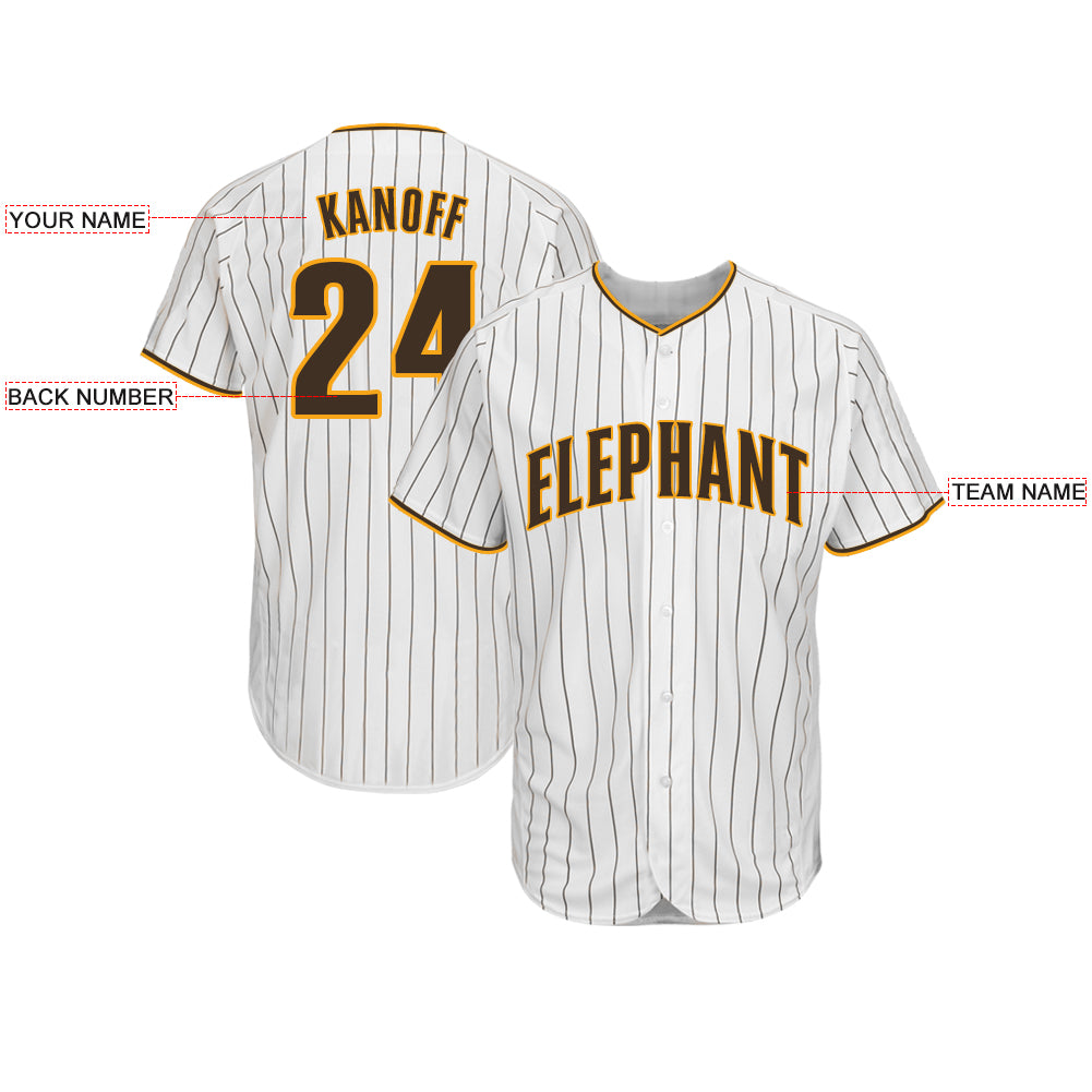 Custom Brown Baseball Jerseys, Baseball Uniforms For Your Team