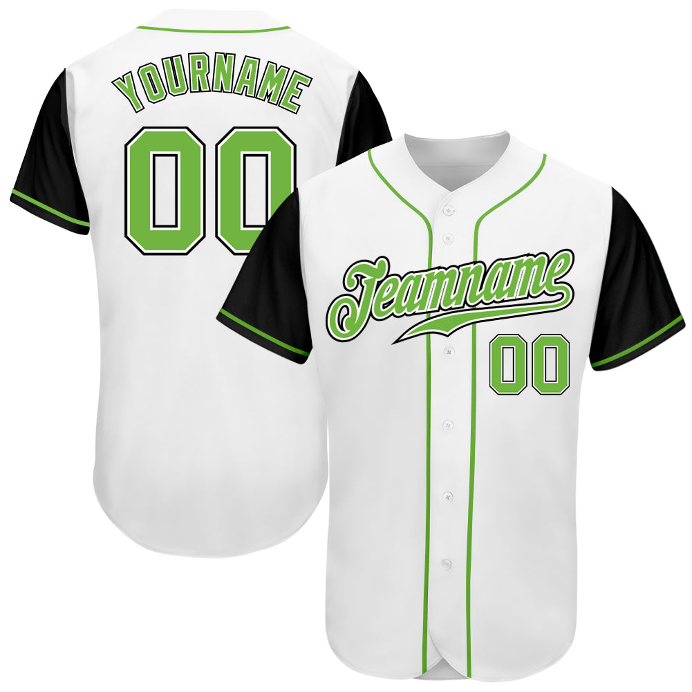 Baseball Jersey - Neon Green - Unisex