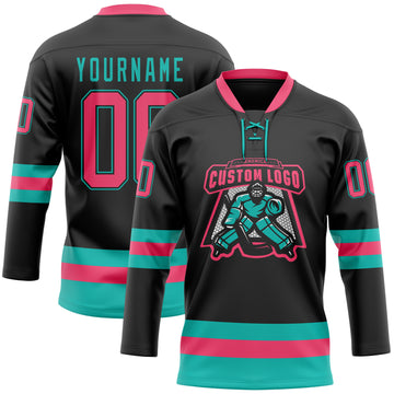 Custom Black Hockey Jerseys, Hockey Uniforms For Your Team