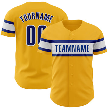 Blue and gold baseball jersey online