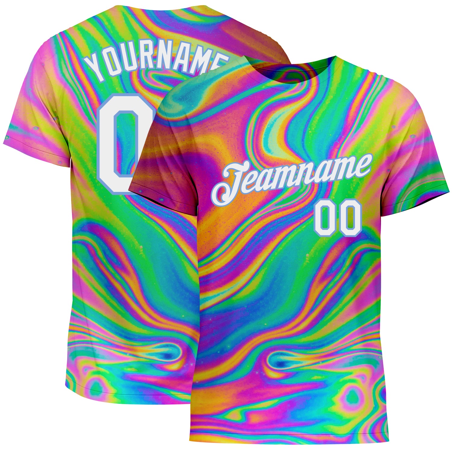 Custom Baseball Jersey 3D Pattern Design Abstract Pattern for Sport Team Authentic Men's Size:XL
