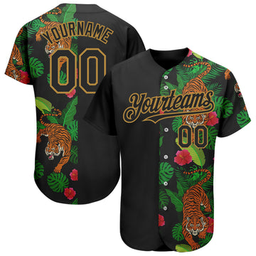 Tigers Custom Dye Sublimated Baseball Jersey