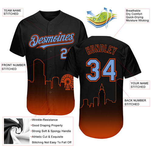 Custom Camo Black-Powder Blue Authentic Baseball Jersey Discount