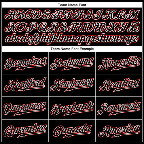 Cheap Custom Red Black Strip Black-White Authentic Baseball Jersey Free  Shipping – CustomJerseysPro