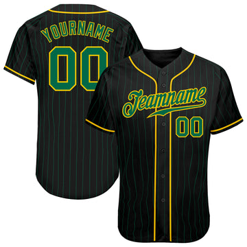 Custom Black Pinstripe Baseball Jerseys, Baseball Uniforms For Your Team