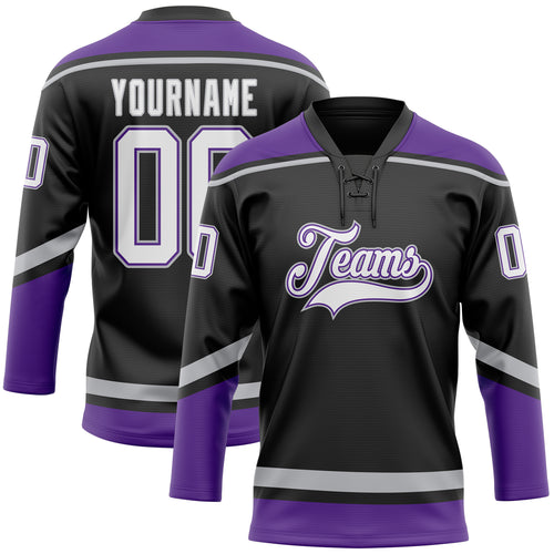 Jets Gray Hockey Jersey