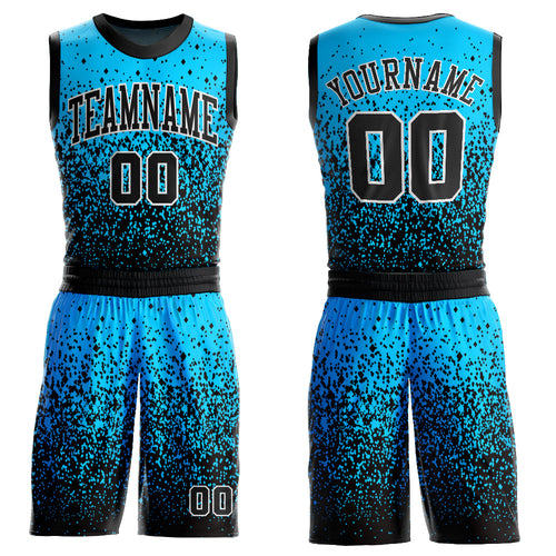 Custom Teal White Round Neck Suit Basketball Jersey – CustomJerseysPro