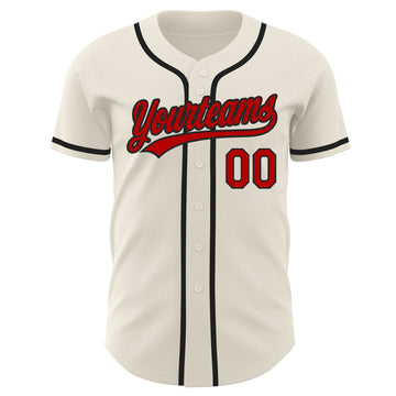 Custom Cream Baseball Jerseys, Baseball Uniforms For Your Team