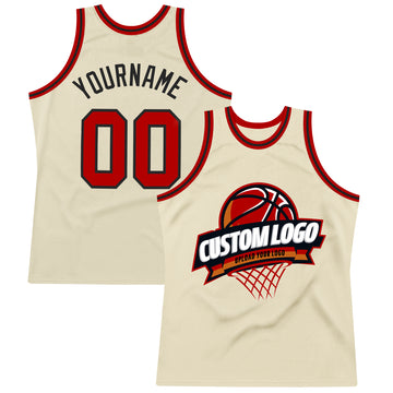 Custom Gray Black-Gold Authentic Throwback Basketball Jersey Discount