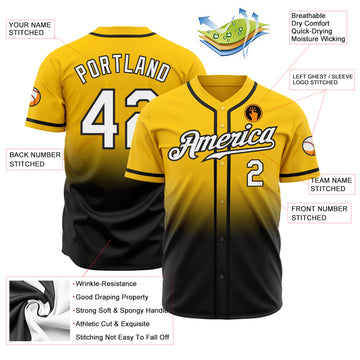 Star Wars This Is The Way Style Yellow Custom Name Baseball Jersey