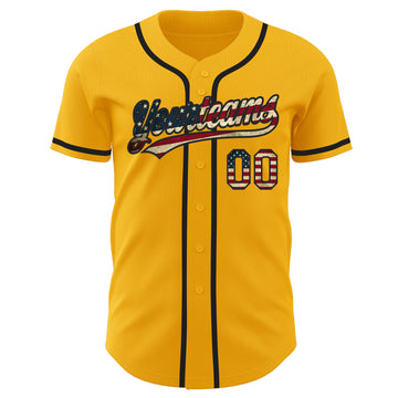 Custom Gold Baseball Jerseys, Baseball Uniforms For Your Team