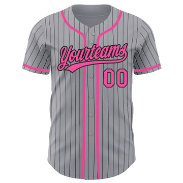 Custom Gray Baseball Jerseys, Baseball Uniforms For Your Team – Tagged Gray  Pinstripe