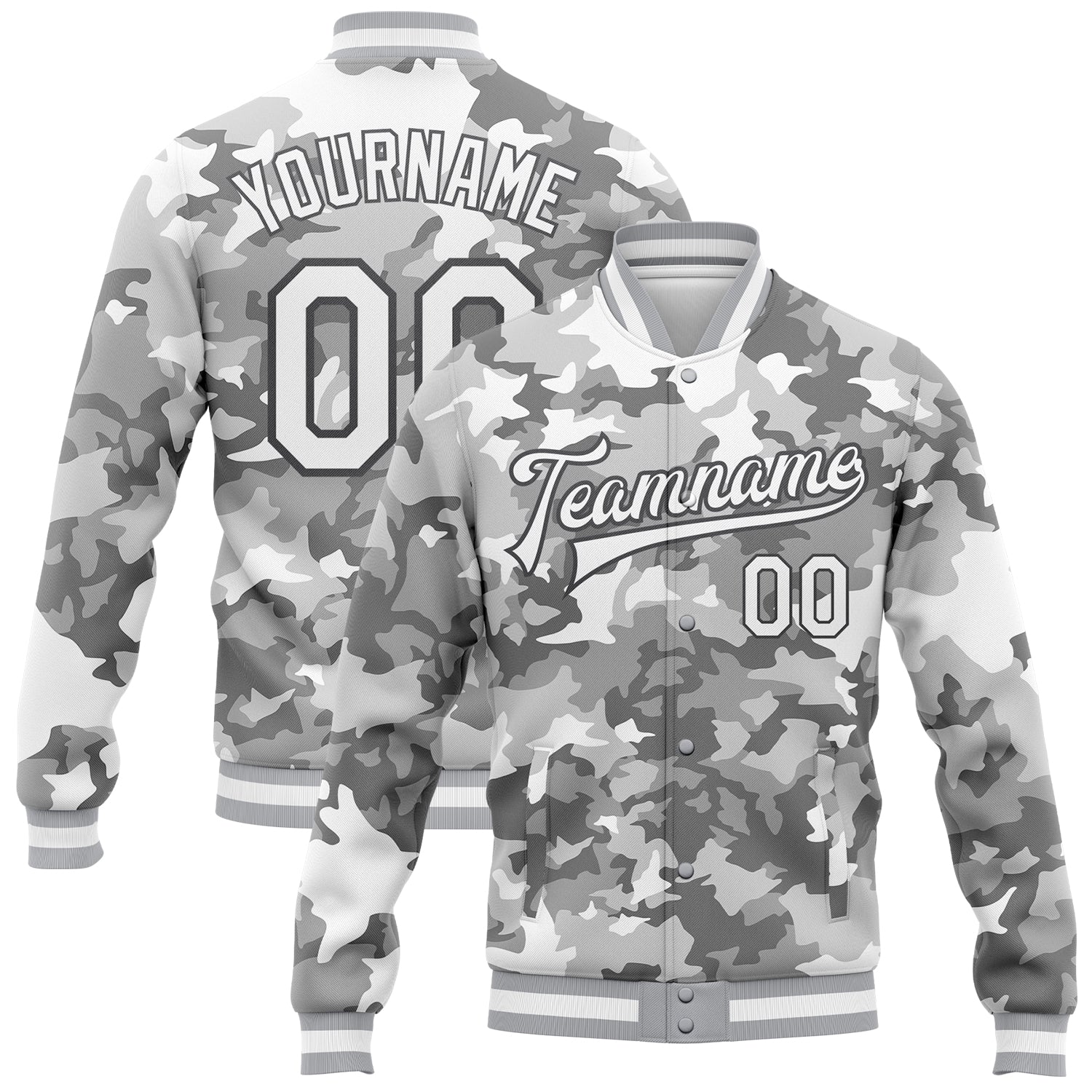 Cheap Custom Camo Black-Cream Salute To Service Long Sleeve