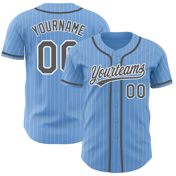 Custom Royals Jersey - Light Blue Stitch Baseball Gear