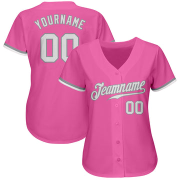 Custom Pink Baseball Jerseys, Baseball Uniforms For Your Team