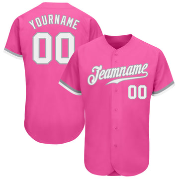 Custom Pink Baseball Jerseys, Baseball Uniforms For Your Team