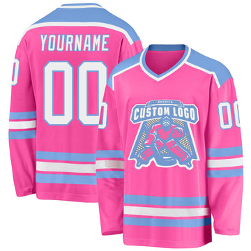 Unicorns Pink Hockey Jersey