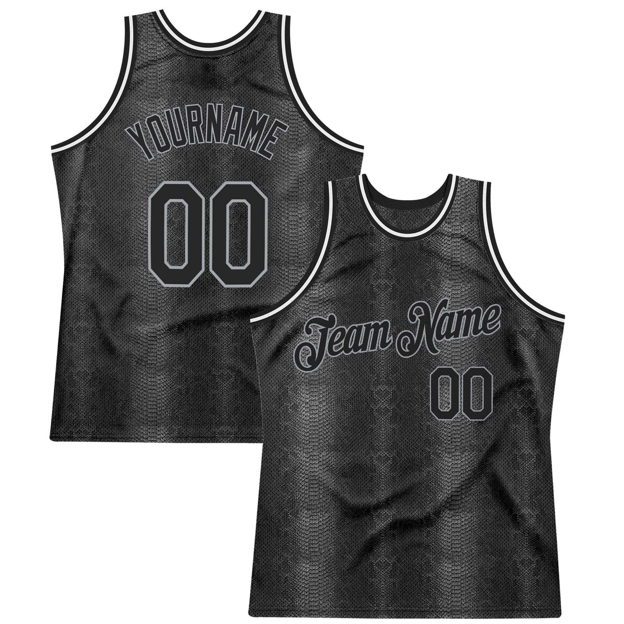 Black and 2025 gray jersey