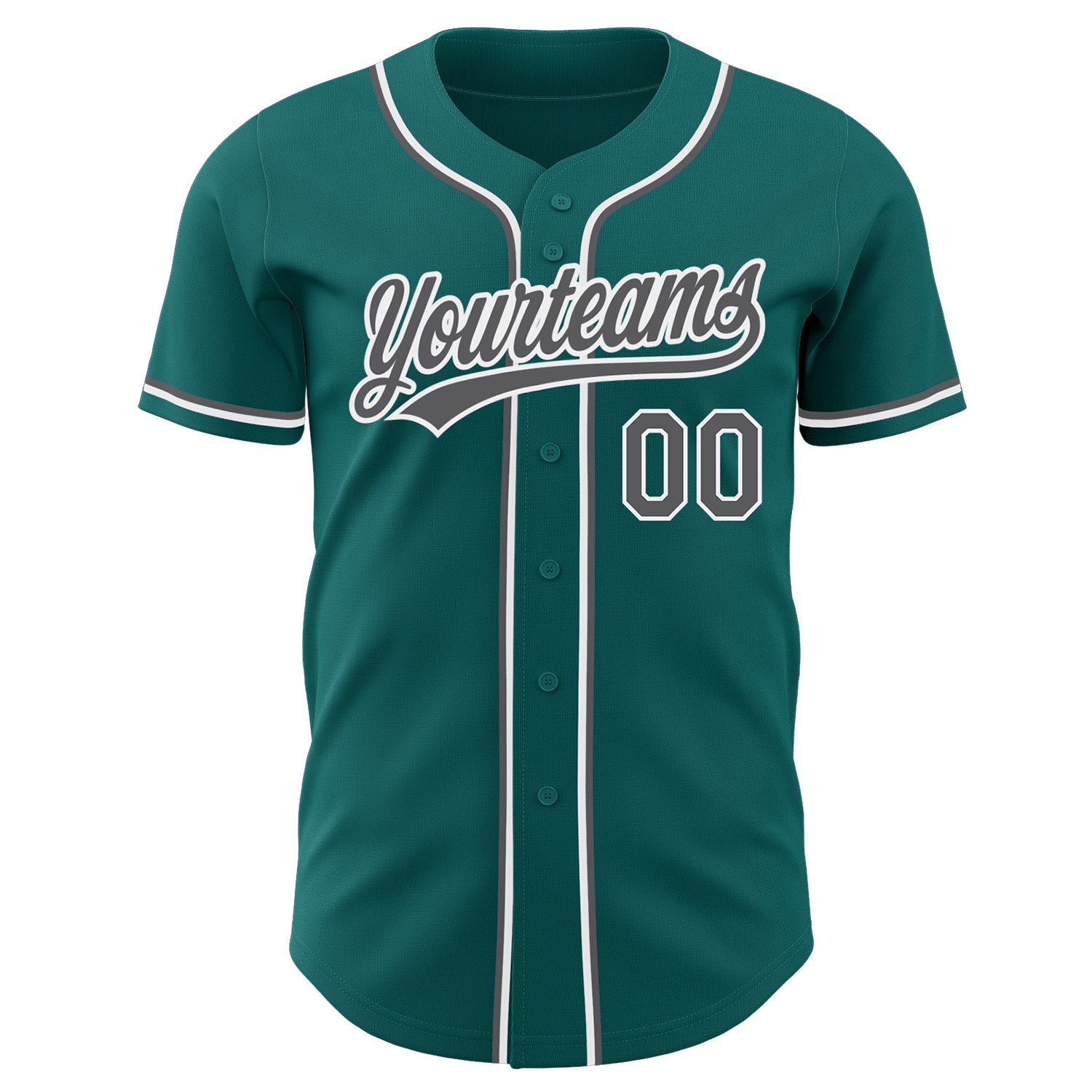 Unisex Full Button Plain Blue Custom Baseball Jerseys | YoungSpeeds