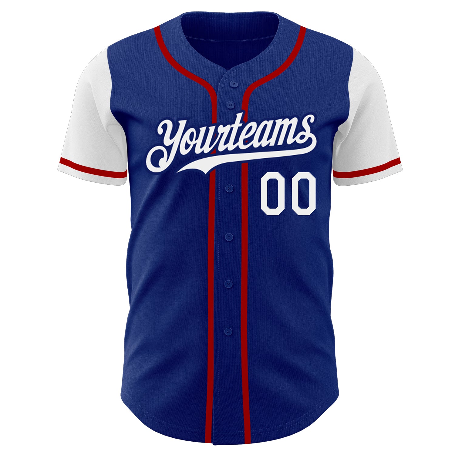 Custom Cream Red-Navy Authentic Two Tone Baseball Jersey Women's Size:L