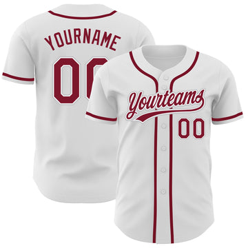 Washington Nationals Nike Official Authentic Custom Jersey - White