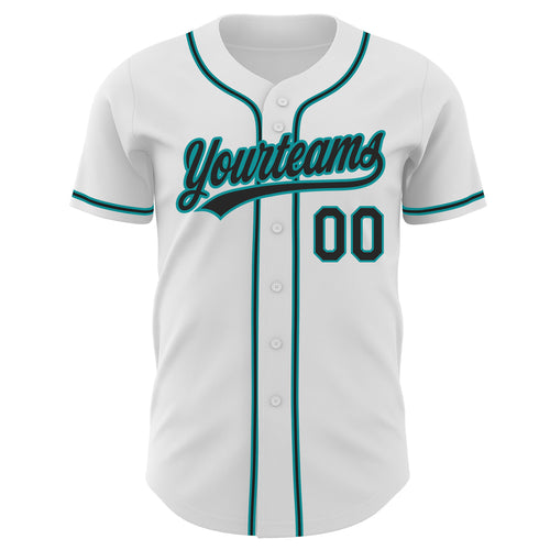 Cheap Custom Texas Orange Teal-White Authentic Baseball Jersey