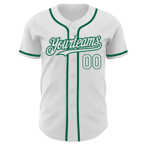 Sale Build Gray Baseball Authentic Kelly Green St. Patrick's Day Jersey  White – CustomJerseysPro