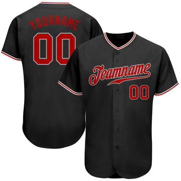 Custom Black Baseball Jerseys, Baseball Uniforms For Your Team
