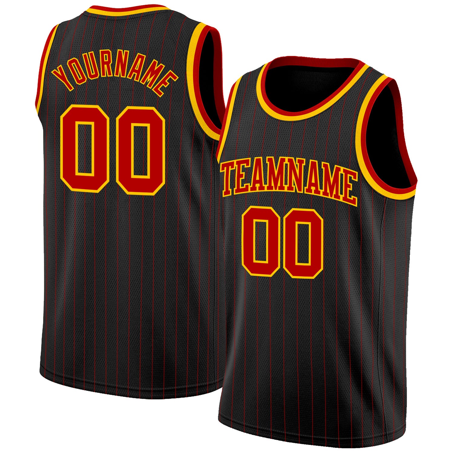 Men Basketball Jersey Design Color Black Stripes Basketball Team Wear