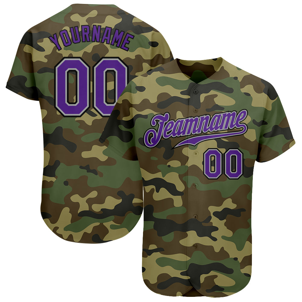 Black and purple baseball hot sale jersey