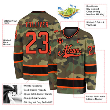 Personalized NHL Seattle Kraken Camo Military Appreciation Team