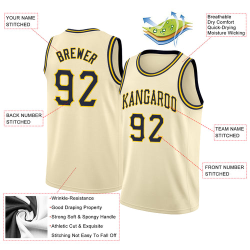 Sale Build Navy Basketball Gold Rib-Knit Jersey Hunter Green –  CustomJerseysPro