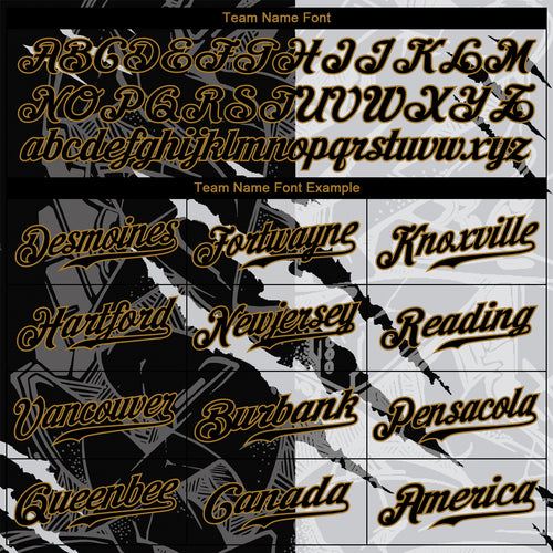 Cheap Custom Graffiti Pattern Royal-Gold 3D Creative Geometric Figures  Triangle And Dots Authentic Baseball Jersey Free Shipping – CustomJerseysPro