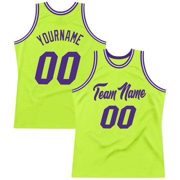 Cheap Custom Neon Green White Pinstripe Black-White Authentic Basketball  Jersey Free Shipping – CustomJerseysPro