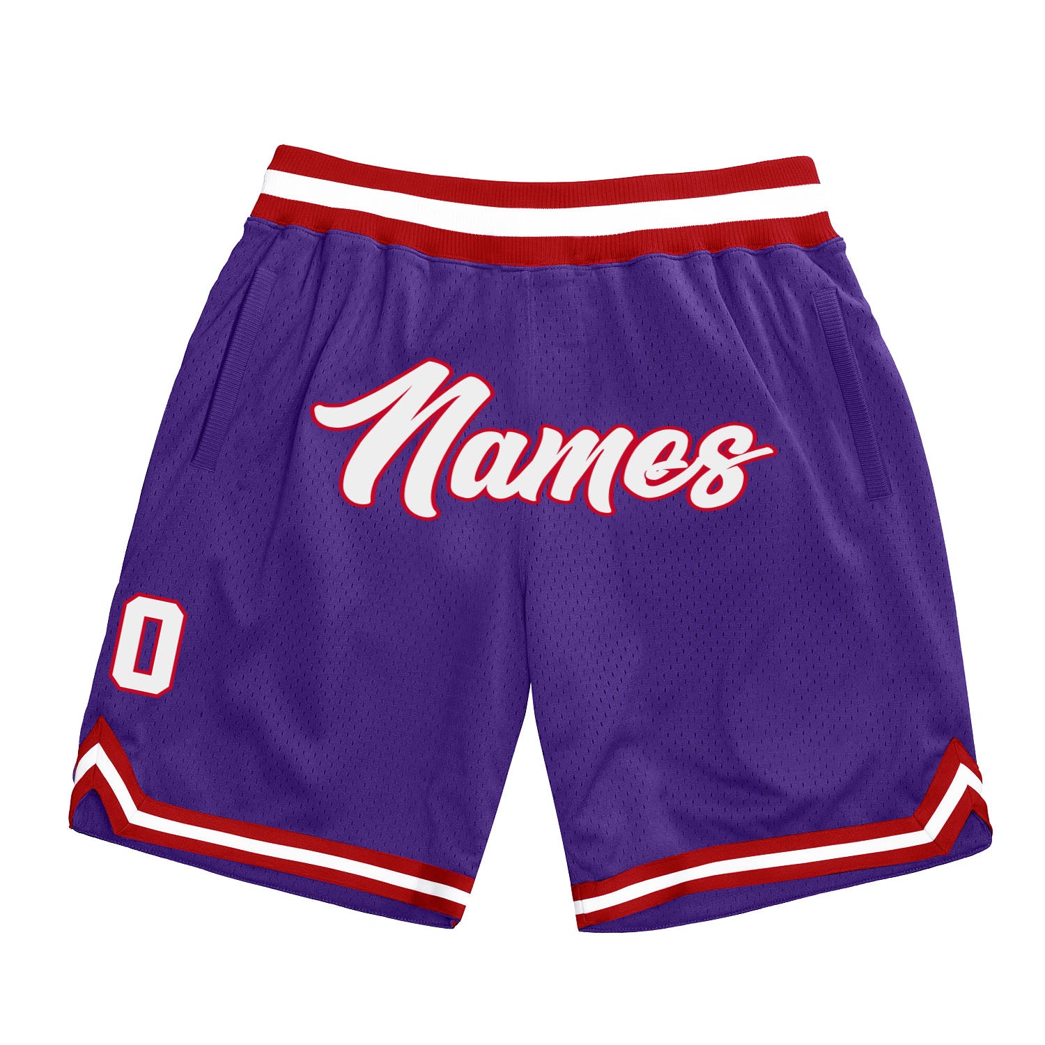 South Beach Miami Basketball Just Don Shorts Red/purple/white -  Norway