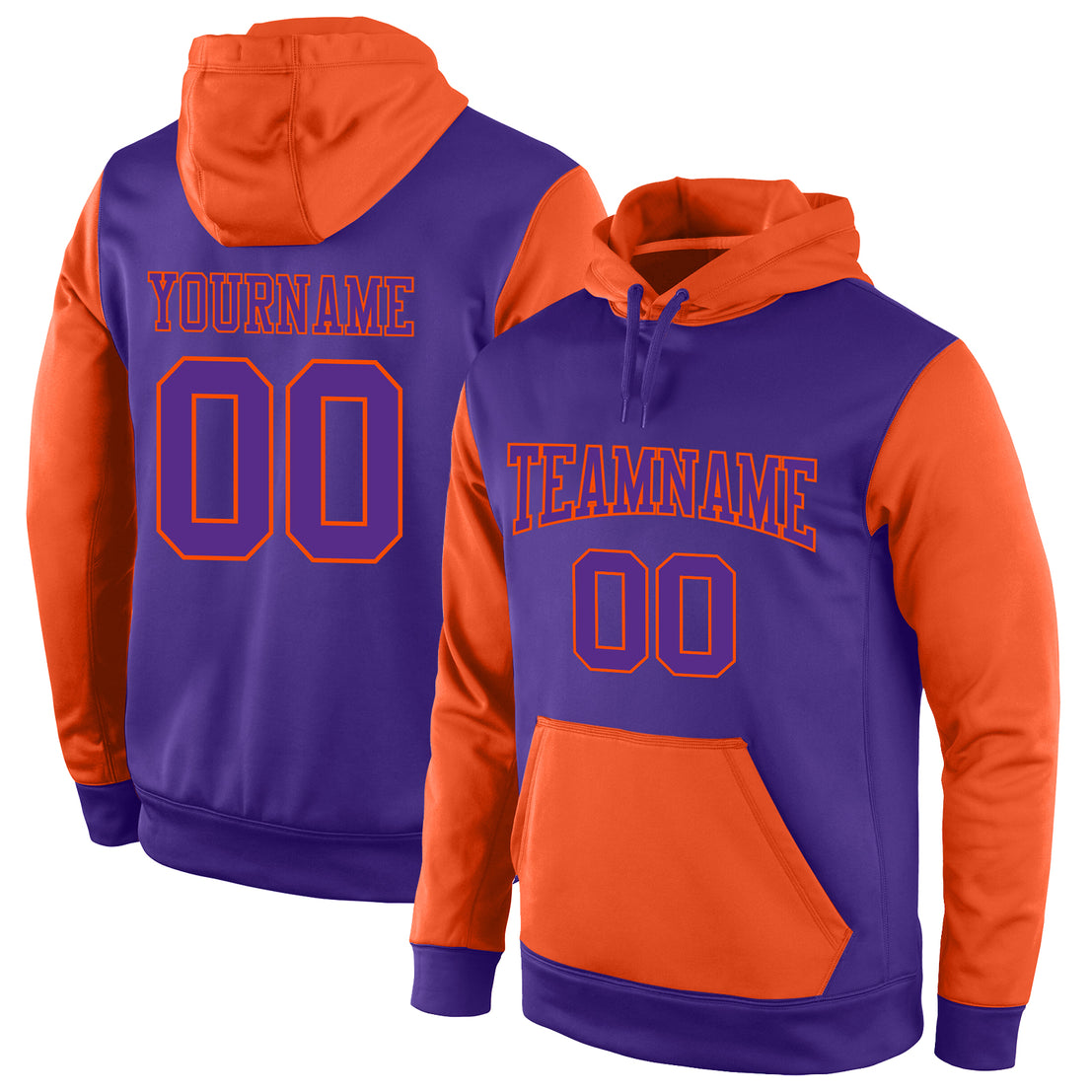 Custom purple hoodie hotsell