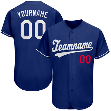 Custom Royal Baseball Jerseys, Baseball Uniforms For Your Team