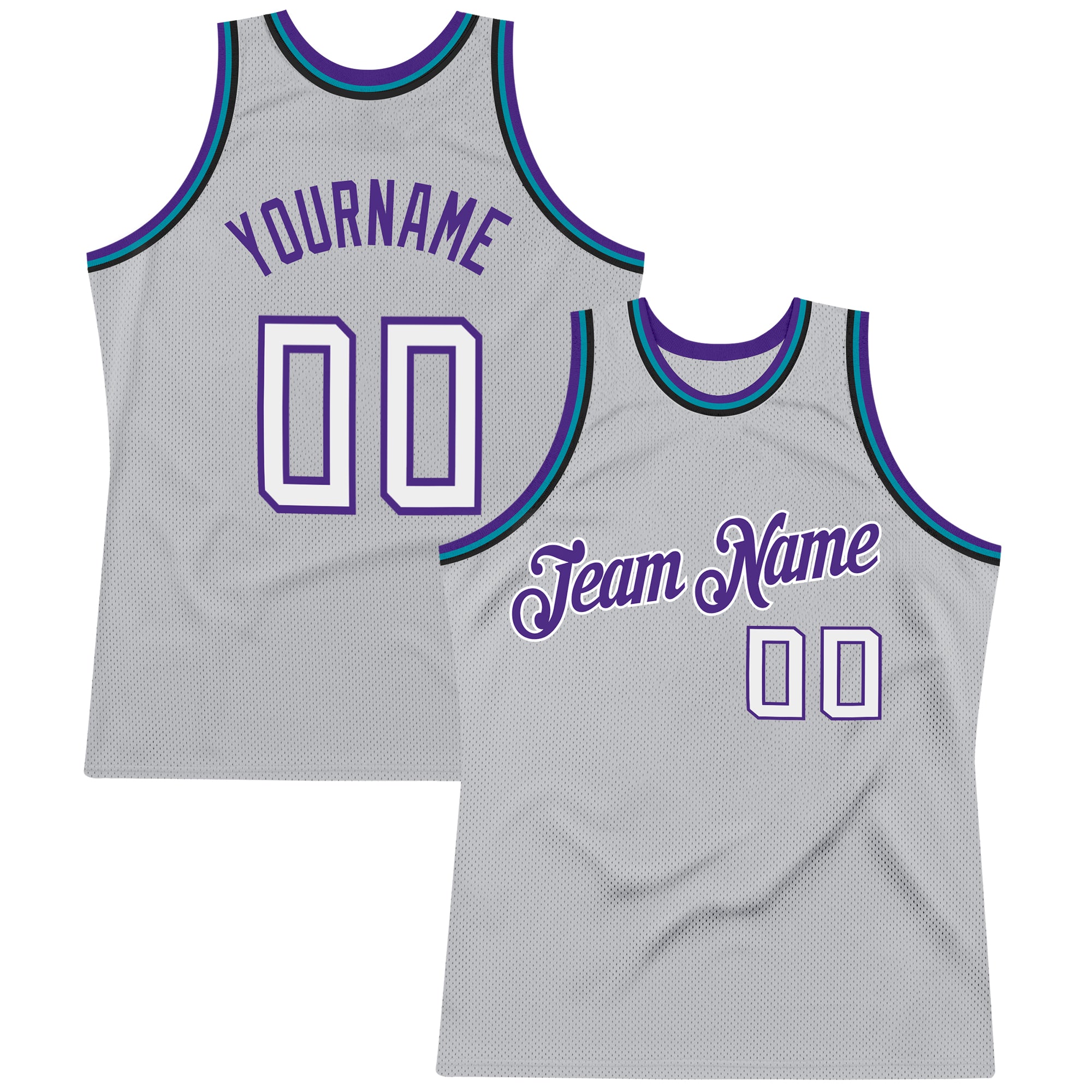 KXK White and Purple Jersey Basketball, White Purple Jersey - KXKSHOP