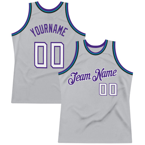 Sale Build Purple Basketball Pink Rib-Knit Jersey White – CustomJerseysPro